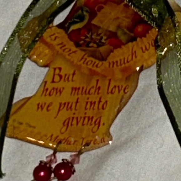 Vintage look Angel Ornament, EUC - Picture 4 of 5